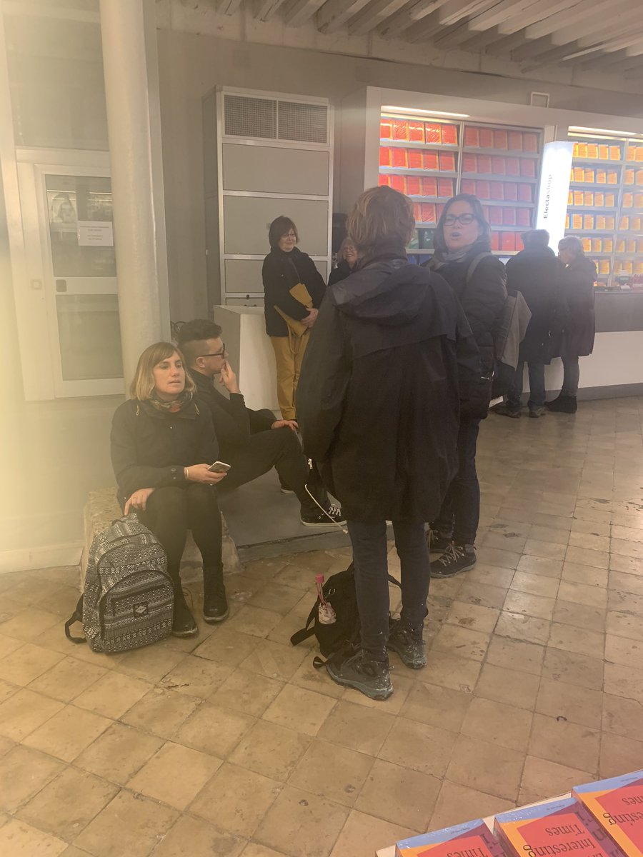 Resting up after day at #arsenale <a href="/la_Biennale/">La Biennale di Venezia</a>