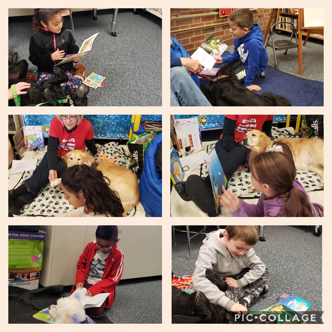 Reading is not RUFF, especially when you read to a therapy dog:)