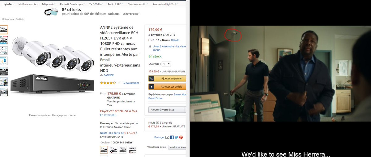 MahaloBay's tweet photo. @PrimeVideoFR #AmazonBingeShopping J'ai vu cette petite caméra bien sympathique . Saison 2 Episode 6 04min06
https://t.co/4aTWV1uJwU https://t.co/6EeCfQxX6G