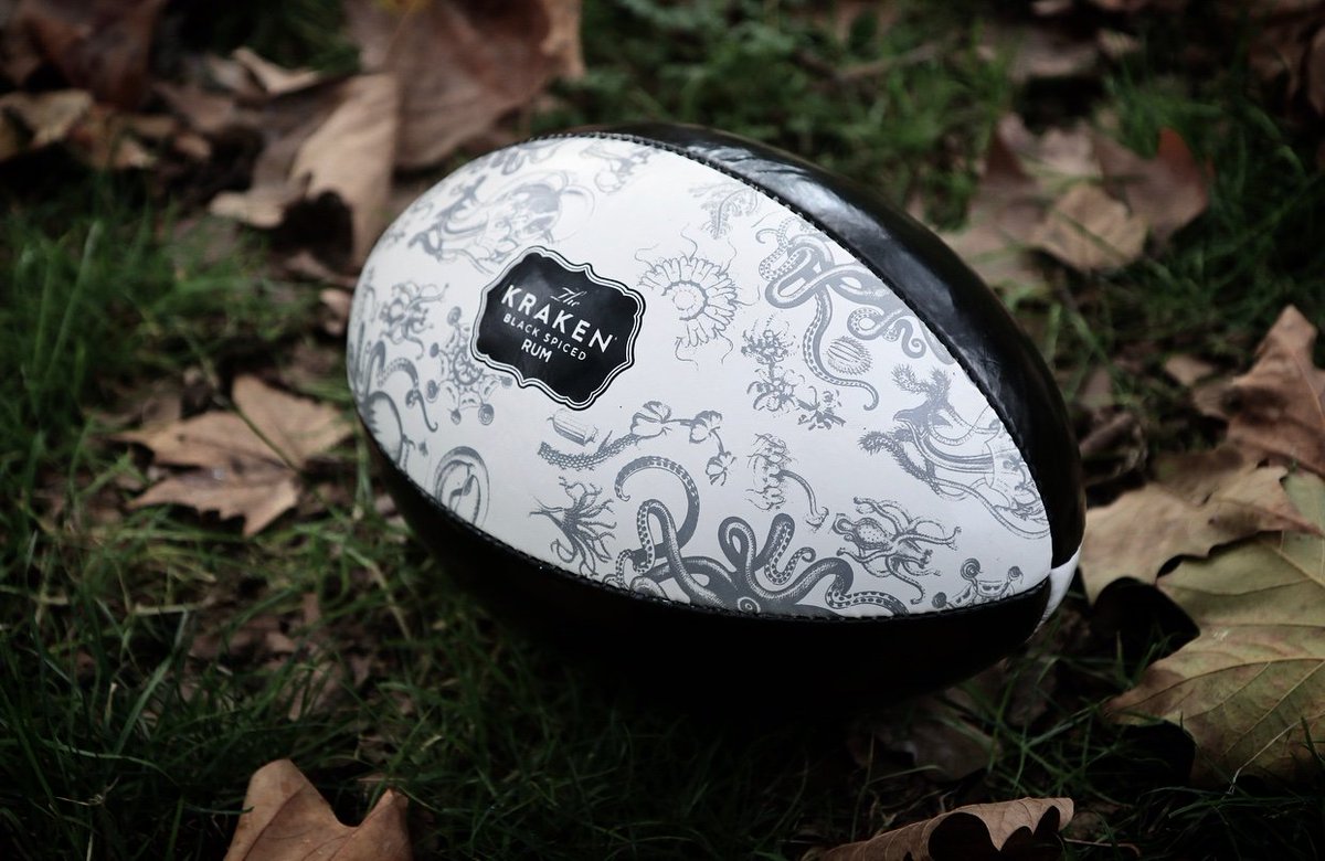 KrakenRumUK's tweet image. Though the beast has no allegiance when it comes to mighty rugby battles, what we will say is that the Kraken will beat the winner of any competition EVERY time. Also, who wants this rugby ball? #releasethekraken #rugby #krakenrum