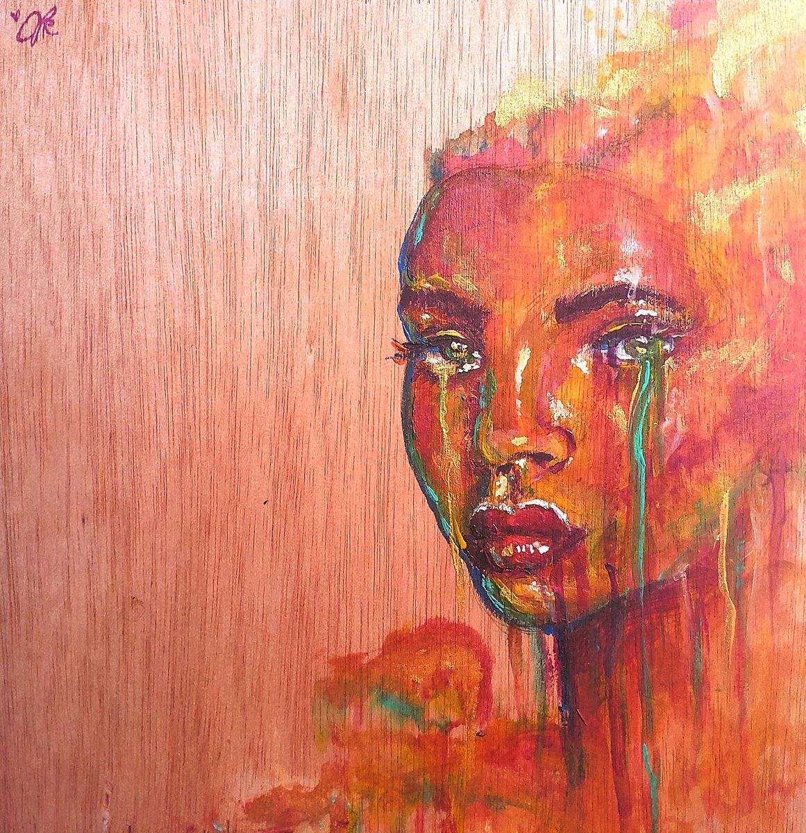 JojoArtPrints's tweet photo. ○Here's a little piece I did for about an hour at a little workshop I went to! She was an acrylic piece that I did on a wood slab. I wanted to post something since I haven't for awhile 😅😊
•
•
#Wood #acrylic #art #realism #paint #UTA #artist #exposure #artyhelp https://t.co/DK8Zl4Hbhh
