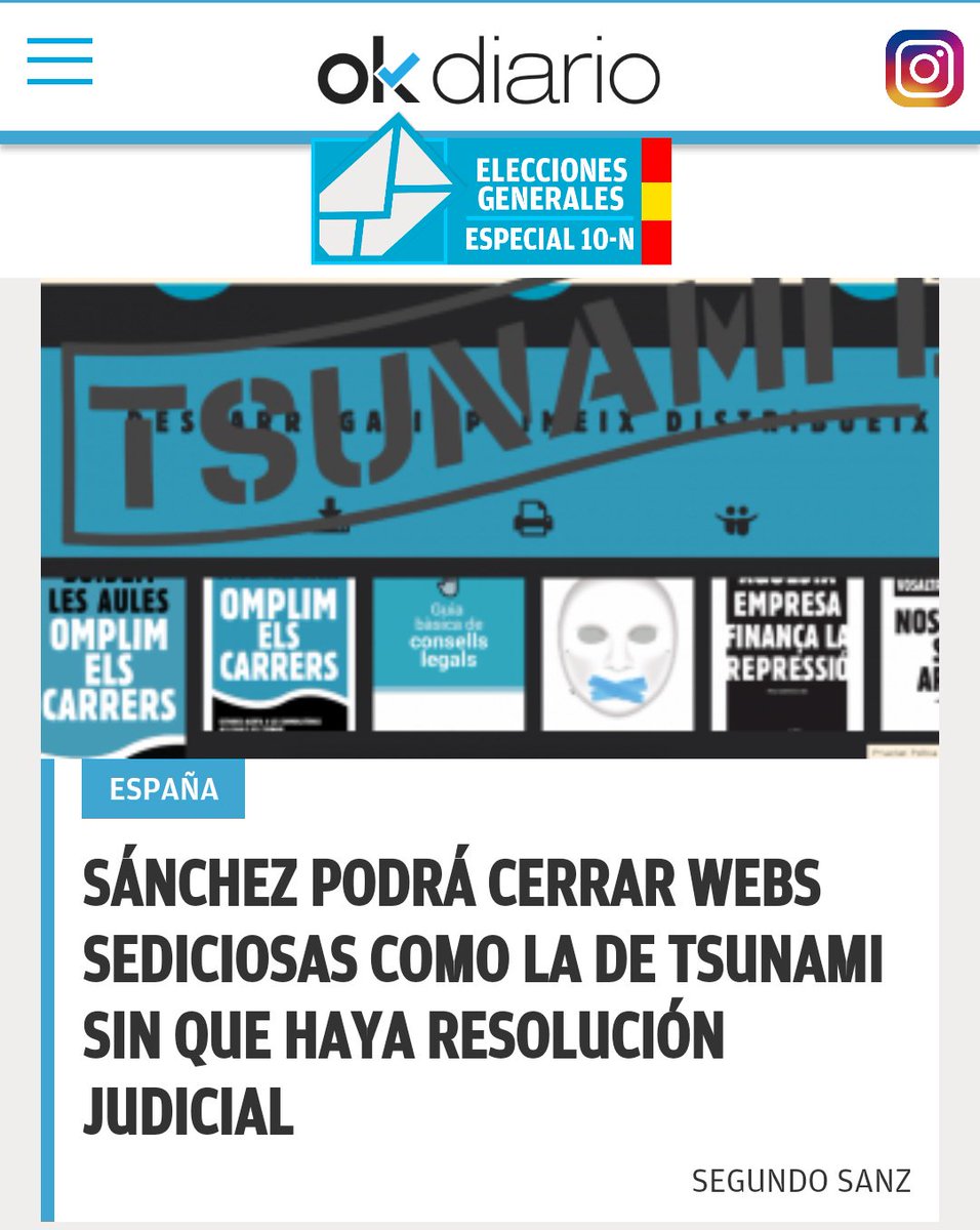 muscluman's tweet photo. @jordiPuignero aquí tens un altre mostra del #155Digital o #EstatDeSetgeDigital que está fent servir els faixistes de #KoreaDelÑordo.
La sort que tenim és que no tenen ni puta idea de com vá l'univers digital. 
Per cert, no havien engantxat al @tsunami_dem ?.
Au vaaaa, pasarells. https://t.co/aVjGsbEGok