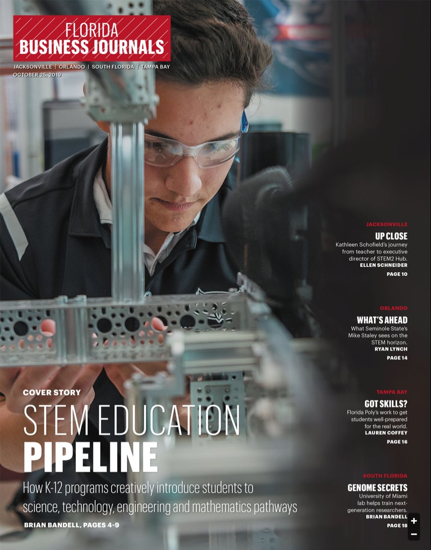 #FAU's <a href="/ADHUS_FAUHS/">ADHUS & FAU HS</a> was featured in the <a href="/SFBJNews/">South Florida Business Journal</a> Special Publication Education Issue on #Florida's #STEM Education Pipeline! 🔬

Read more: bizjournals.com/southflorida/d…