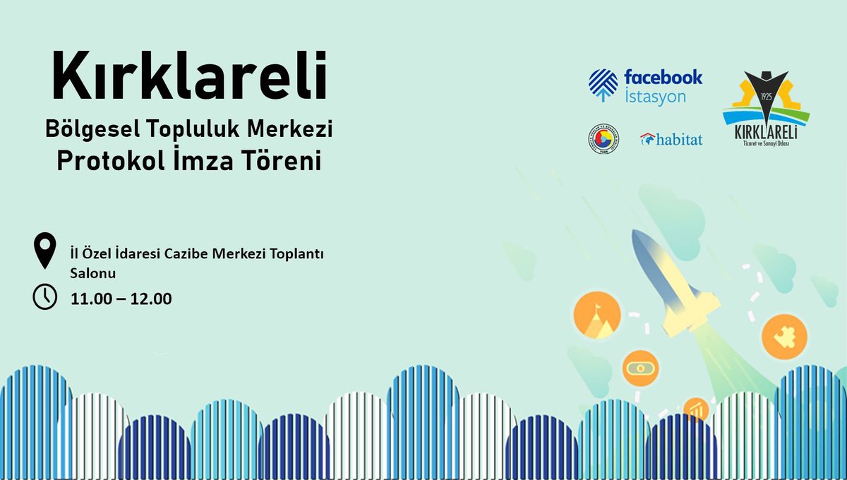 Habitat Derneği, Facebook ve TOBB | Türkiye Odalar ve Borsalar Birliği miz ortaklığında yürütülen Sınırlarını Aşan Türkiye Programı kapsamında Türkiye’de 9 ilde açılacak Facebook Istasyon Topluluk Merkezlerinden birini Kırklareli’nde açıyoruz. <a href="/RHisarciklioglu/">Rifat Hisarcıklıoğlu</a> <a href="/kirklarelitso/">Kırklareli TSO</a>