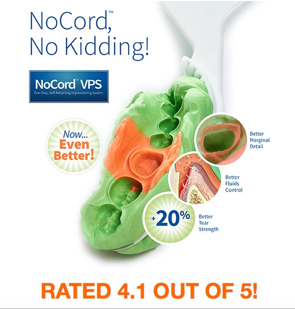CentrixInc's tweet photo. Impressive‼️NoCord VPS rated 4.1 by Dental Product Shopper! ➡️read all about it here: https://t.co/1dze5uOp3m #dentalhygiene #oralhealthcare #dentist #dentistry #nocordvps #impressionmaterials #teeth #tooth #dentalproducts #dentalprocedures #dentalhygienist #makingdentistryeasier https://t.co/EXUxgALWi8