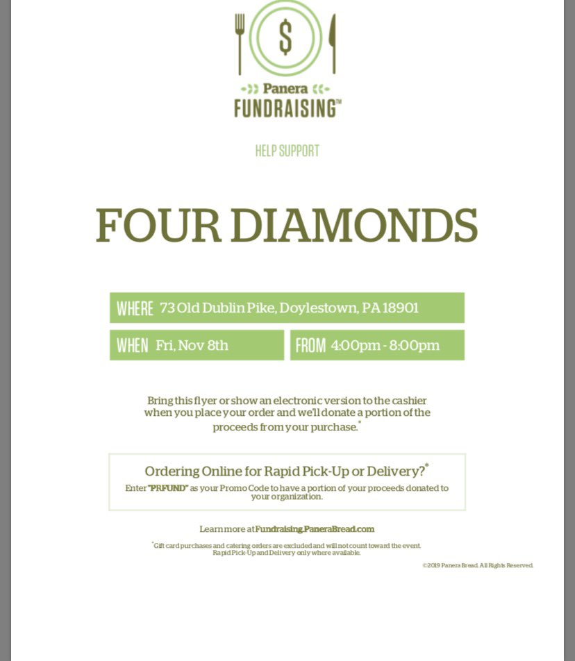 CBWMinithon's tweet photo. come visit us at Panera this fridayy!! https://t.co/hry44vouMx