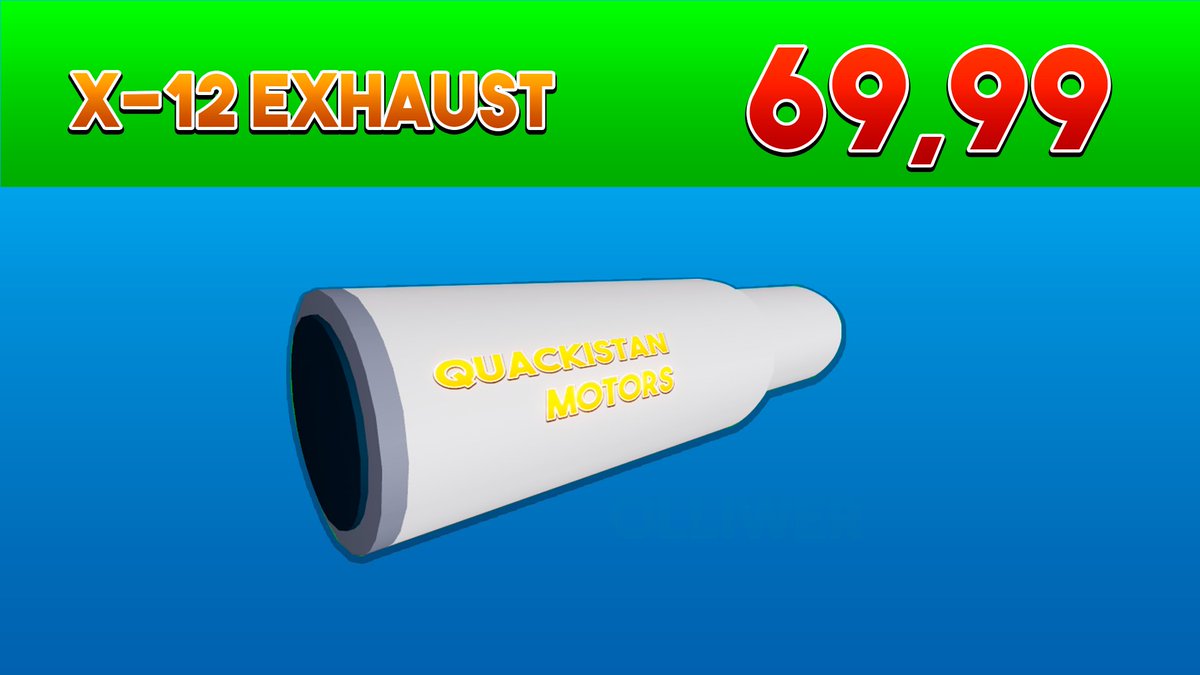 QuackMotors's tweet photo. Get the new X-12 exhaust today for only 69,99! https://t.co/jCuYZB6q0t