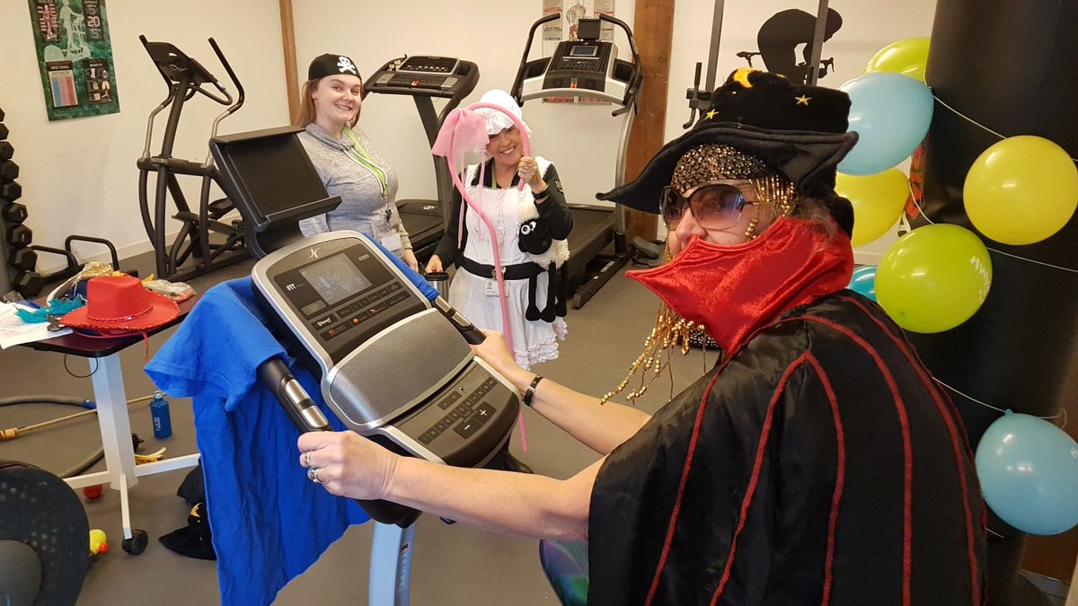 Thanks to all our staff who helped in our Halloween static cycle challenge last Thursday. Together, we cycled the length of the John Muir Way and raised £151 for <a href="/SAMHtweets/">SAMH</a>! 🙌🚲