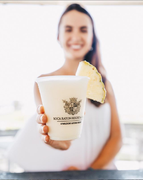 cecharities's tweet photo. When life gives you pineapples,🍍 make piña coladas! Cheers🥂 to our sponsor @BocaResort for their incredible support! #cecharities https://t.co/6OYOqBLdlY