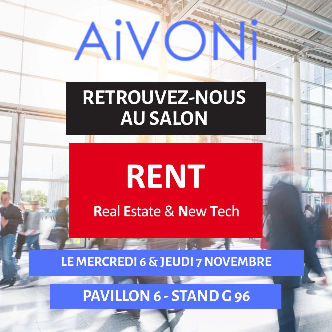 Aivoni2's tweet photo. Rendez-vous les 6 et 7 novembre prochain Porte de Versailles au stand G96 pour booster votre com' et échanger autour du digital ! 

On offre le café et les bonbons 😉

#rent2019 #aivoni #digital #startup https://t.co/ddSZdbHcyG