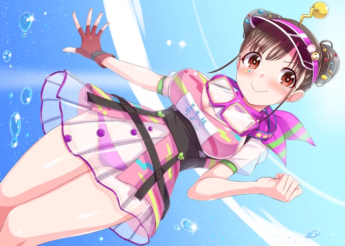 立ち絵で見るとおっぱいとローレグがすごいんですよ。 