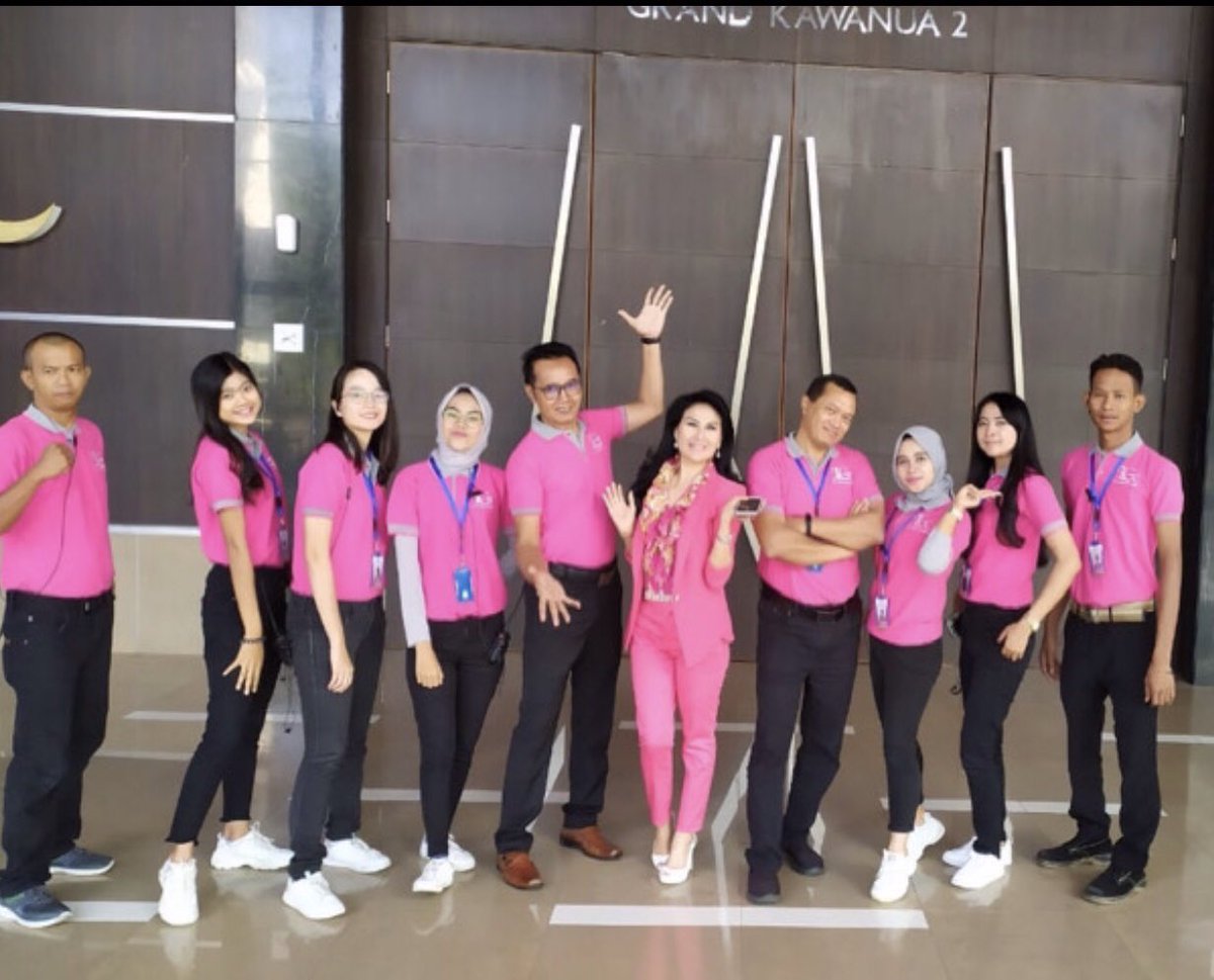 My team Lita Gading consultant for Terkom Indonesia &amp; Telkom Akses