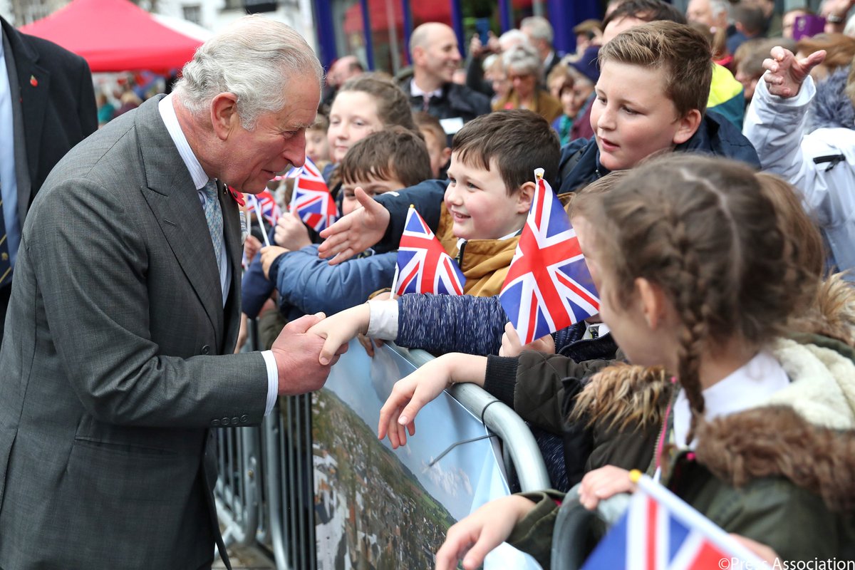 The Prince of Wales visited Ross-on-Wye in Herefordshire today to officially launch the #Gilpin2020 Festival, an event that celebrates the town’s role as the birthplace of British tourism.