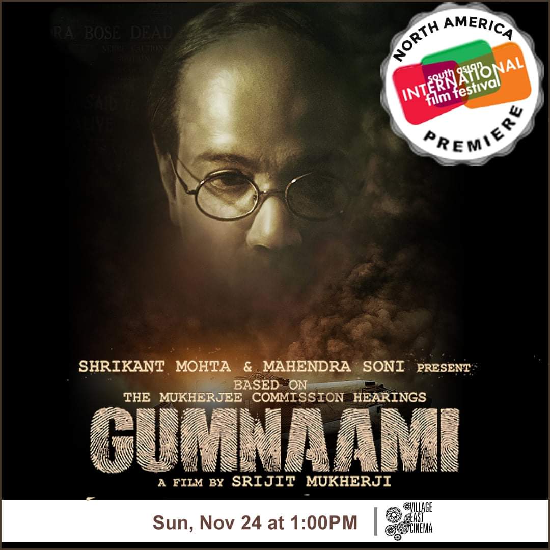 niraj_kolkata's tweet photo. @prosenjitbumba @srijitspeaketh @tnusreec @anujdhar @chandrachurg
Another feather in the cap for #Gumnaami with its North American Premiere at the South Asian International Film Festival, 2019
To book tickets, please visit: https://t.co/hLKj8GqM5l
https://t.co/JcaFNEzWaF
#TeamPCL https://t.co/Zd9zO2FCgz