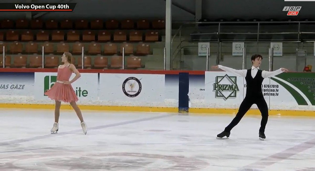 Huriye's tweet photo. #VolvoCup Junior Rhythm Dance Results https://t.co/XDyQt5u4bq

Lucy &amp; Billy 🇬🇧 started so brightly, then had a double fall at the end of the Tea Time Foxtrot, &amp; were Deducted 3.00. Their RD TES was still higher than the couple in 10th &amp; were heading for top 10. Chin up for FD! 🍀 https://t.co/FBvceQG2dZ