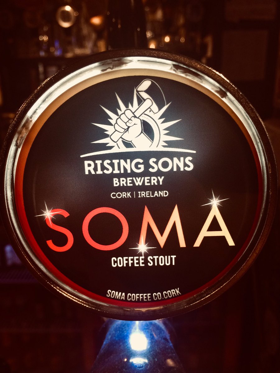 cissie_youngs_'s tweet photo. Just tapped up @RisingSONSCork @SOMACOFFEECOLTD  coffee stout this one won’t last long @Shanethebrewer https://t.co/YBy99MiRGd