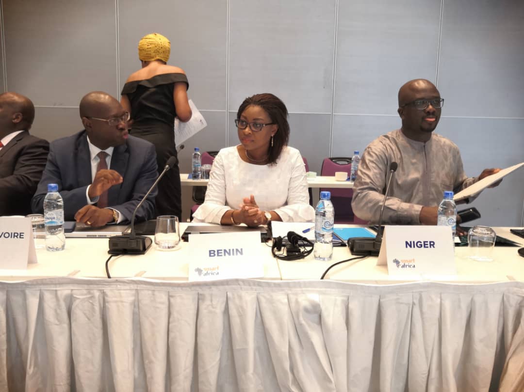 MENUP2's tweet photo. La 2ème Réunion du Conseil des Ministres en charge des TIC de @RealSmartAfrica  (CMTIC), s’est tenue à Conakry (Guinée), le 1er Novembre 2019. Dr. GUIBESSONGUI N'Datien Séverin, DirCab du #MENUP a pris part aux travaux. https://t.co/zOs7azBP8L