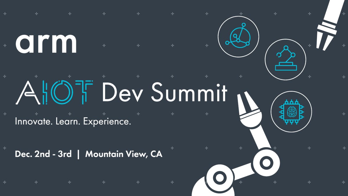 Join <a href="/Hacksterio/">Hackster.io</a> and other like-minded developers on December 2-3 for the Arm AIoT Dev Summit to explore all the possibilities of #IoT, #AI and #robotics. Register today! #AvnetReachFurther bit.ly/34CqKfx