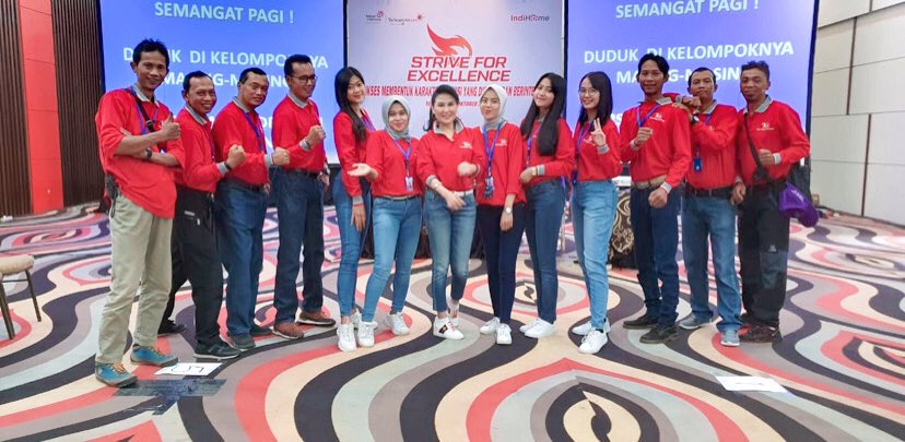 Team Lita Gading Consultant for Telkom Akses in Sentul
