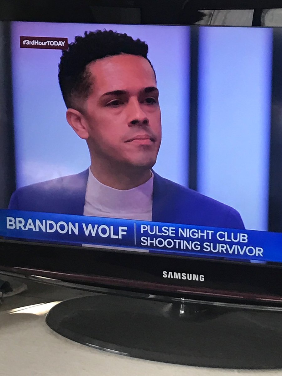 drchrisisfree's tweet image. ⁦@bjoewolf⁩ is doing so much good out of so much tragedy. #PulseProject #gunsense