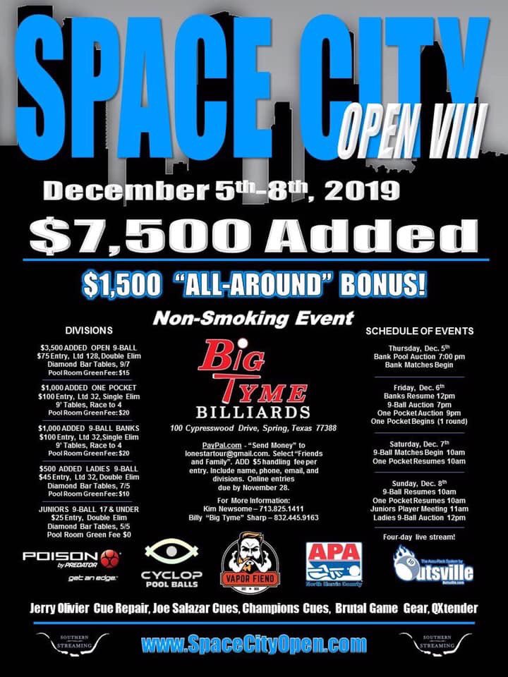 spacecityopen's tweet photo. Five (big) vendors this year, and we have a new one in the line-up! #SCO8 https://t.co/48CWZLp0zy