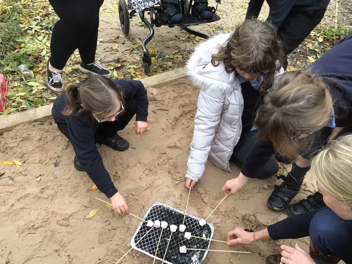 SelworthySchool's tweet photo. Remember, remember the 5th of November.... In Parsley class we talked about the fire safety and roasted some marshmallows. https://t.co/q3OnaGBUyI