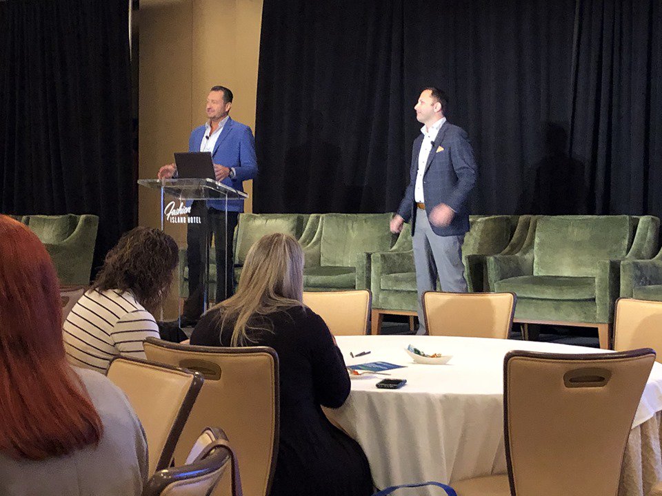SafeSend_One's tweet photo. @TaxCaddy &amp; @safesendreturns Bill Murray Groundhog Day! The Groundhog Effect, same thing everyday. Time to break the Groundhog Effect! #TaxSummit19 https://t.co/uKcLGYpeGD