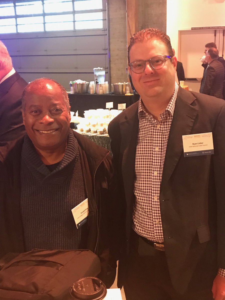 Kraigs11's tweet photo. Innovate Housing Forum, Seattle    . Don King University of Washington College of Built Environments met with Ryan Colker ICC VP  of Innovation and Resiliency to discuss new ideas on the future of home. https://t.co/zHpxDeLTGv