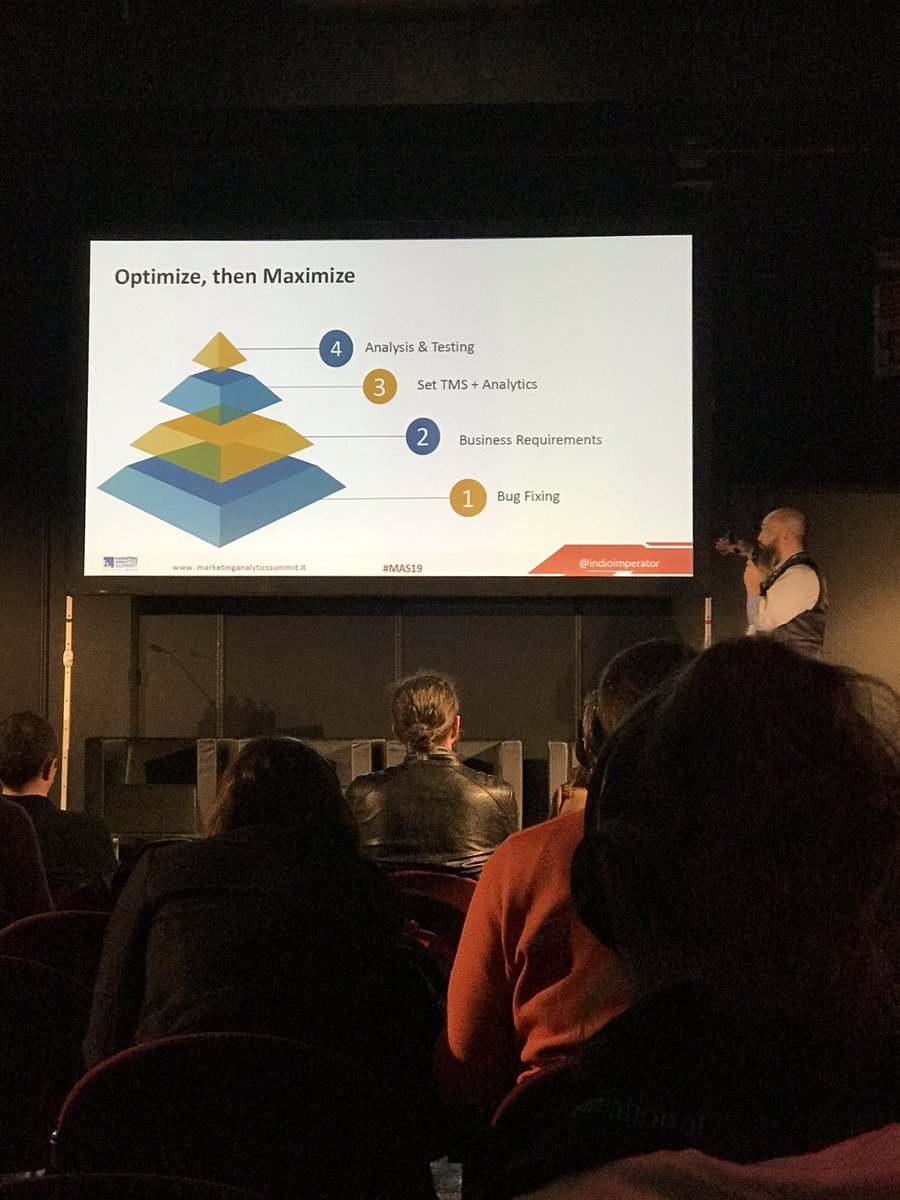 AnalyticsBoost's tweet photo. Our @IndioImperator on #analytics #framework for #ecommerce #MAS19 https://t.co/cFqiL0XhFe