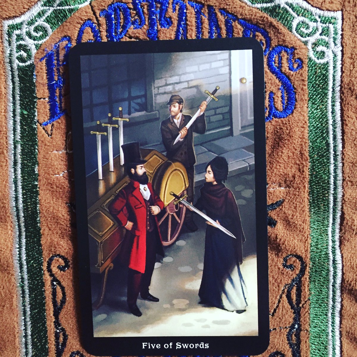 Tarotonics's tweet photo. COTD: 5 of Swords

If at all possible it would be wise to avoid conflict today, as your opponent may have no boundaries and be willing to push the issue too far so that they can be the “winner.” 

If conflict is unavoidable then... Full description @ https://t.co/C5ZVNN2ixA https://t.co/WXdsrTDaGh