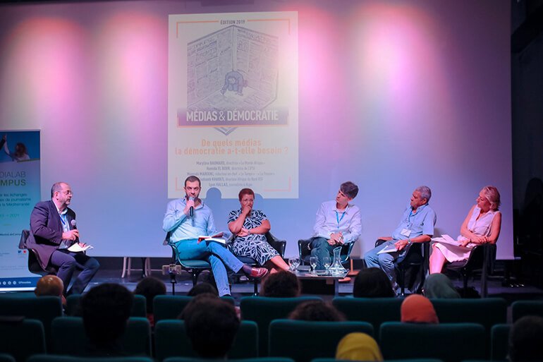 melindatrochu's tweet photo. Des étudiants algériens, mauritaniens, tunisiens et français réunis sur le thème des médias et de la démocratie dans le cadre de #MediaLabCampus @CFImedias https://t.co/cebkzDjAx0 https://t.co/LFXrUAnOK6