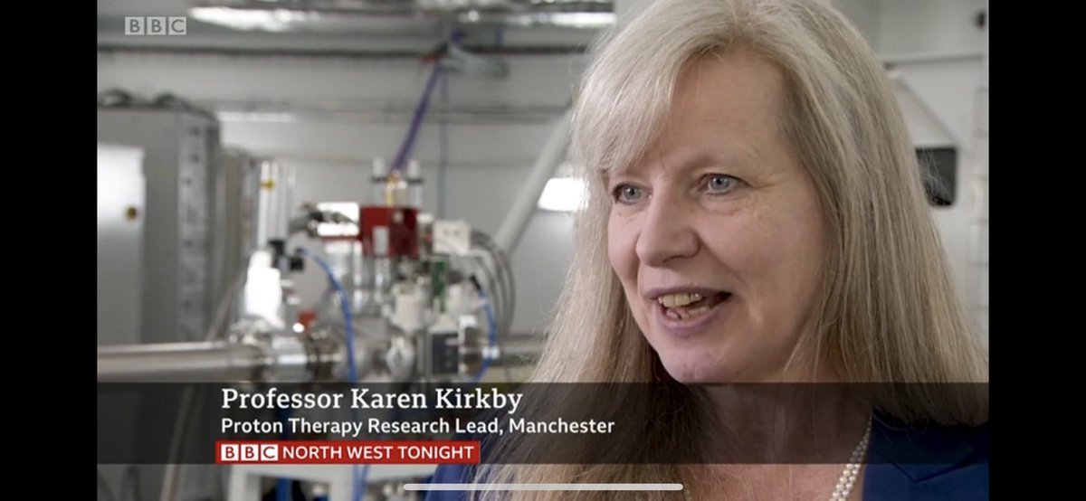 Proton_Research's tweet photo. Did you catch @karenjoykirkby on @BBCNews last night talking about the recent investment into radiotherapy in #Manchester. Excellent news for research and patients. https://t.co/y8BPCJ6lXQ