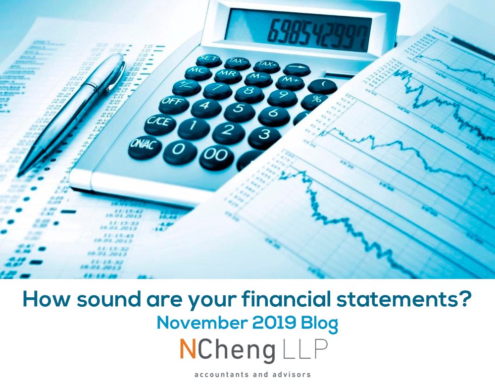 NChengLLP's tweet image. Check out NCheng LLP&apos;s November blog: How sound are your financial statements? .....Don’t underestimate their inherent informative value

on our website: ncheng.com/blog 

#accountingblog #nycaccountants #publicaccountants #cpa #financialstatements