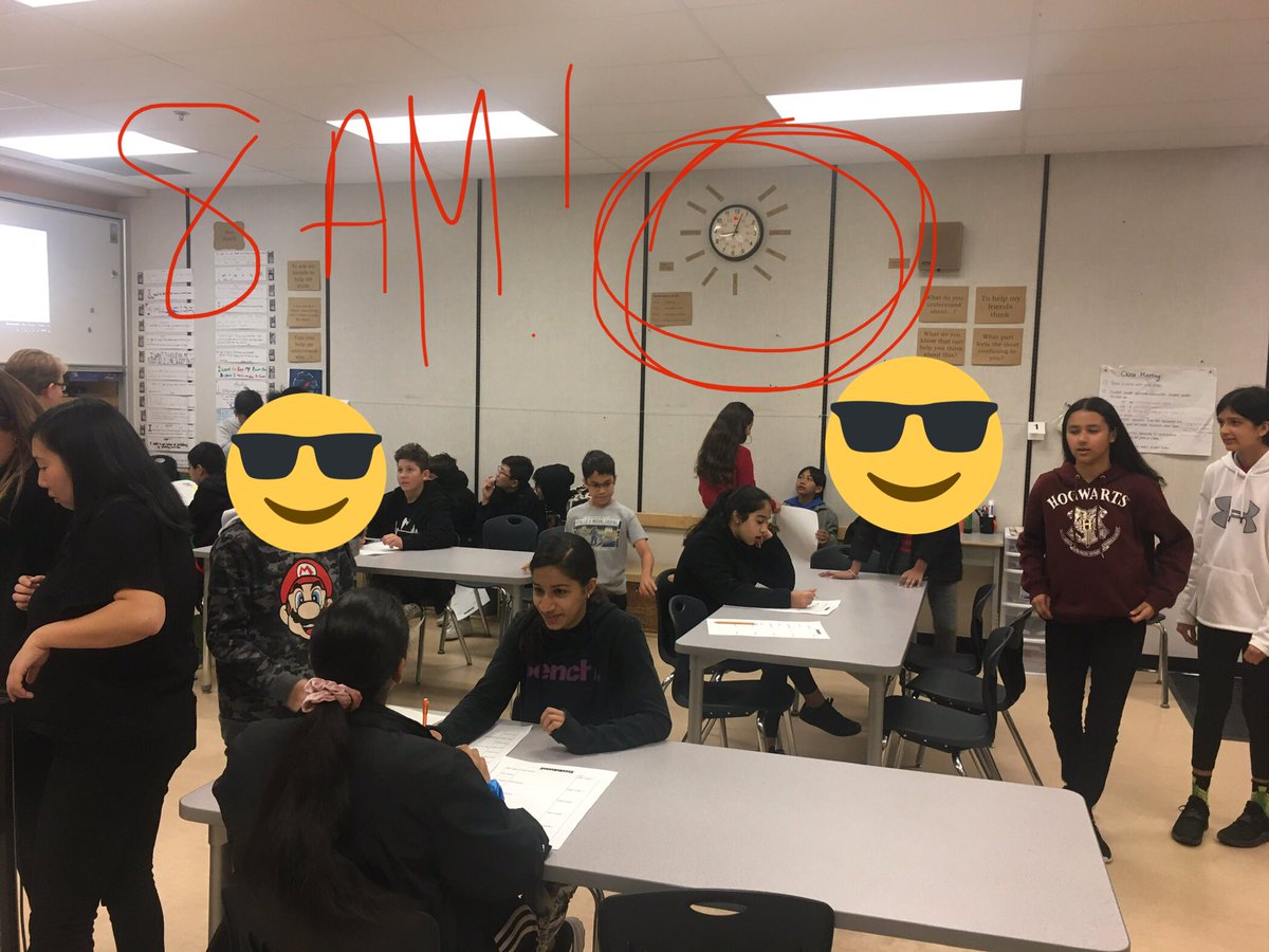 alapointe_'s tweet photo. It’s 8am and we’ve already been to Tunisia! These Serpentine students impressed me with their knowledge of flags and languages to guess where the other class was! #MSTFGlobalConnect @thelohlearner @beauregard_k https://t.co/qFY0C2fF6i