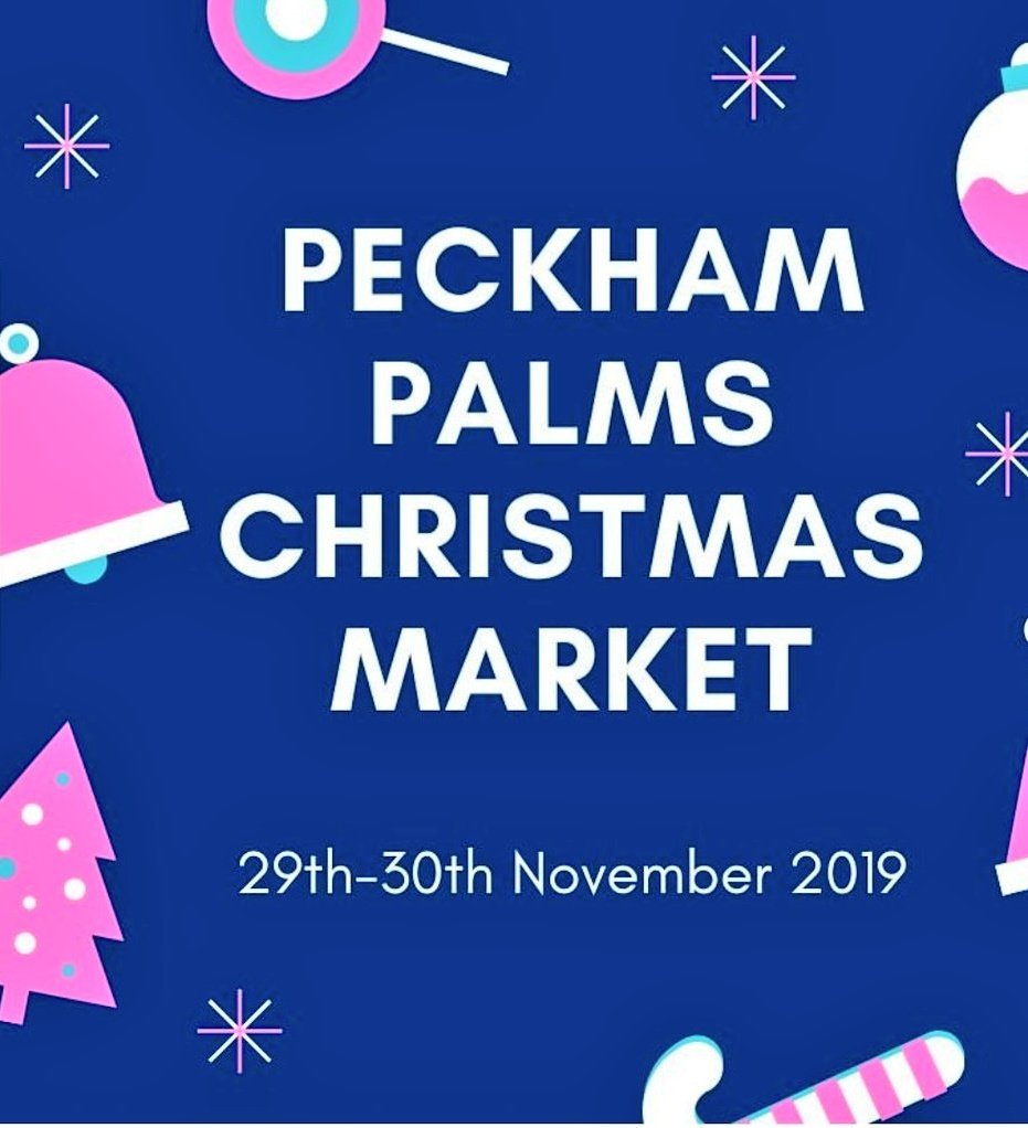 PeckhamPalms's tweet photo. 😝 🎄🎁is coming. We're running a #Christmas #Market with goods from #BlackOwned vendors. Come and get your special #gifts for loved ones &amp; friends! ❄ 29 Nov, 6-10pm &amp; 30 Nov, 12-7pm ❄ https://t.co/c5xZBpIY8y