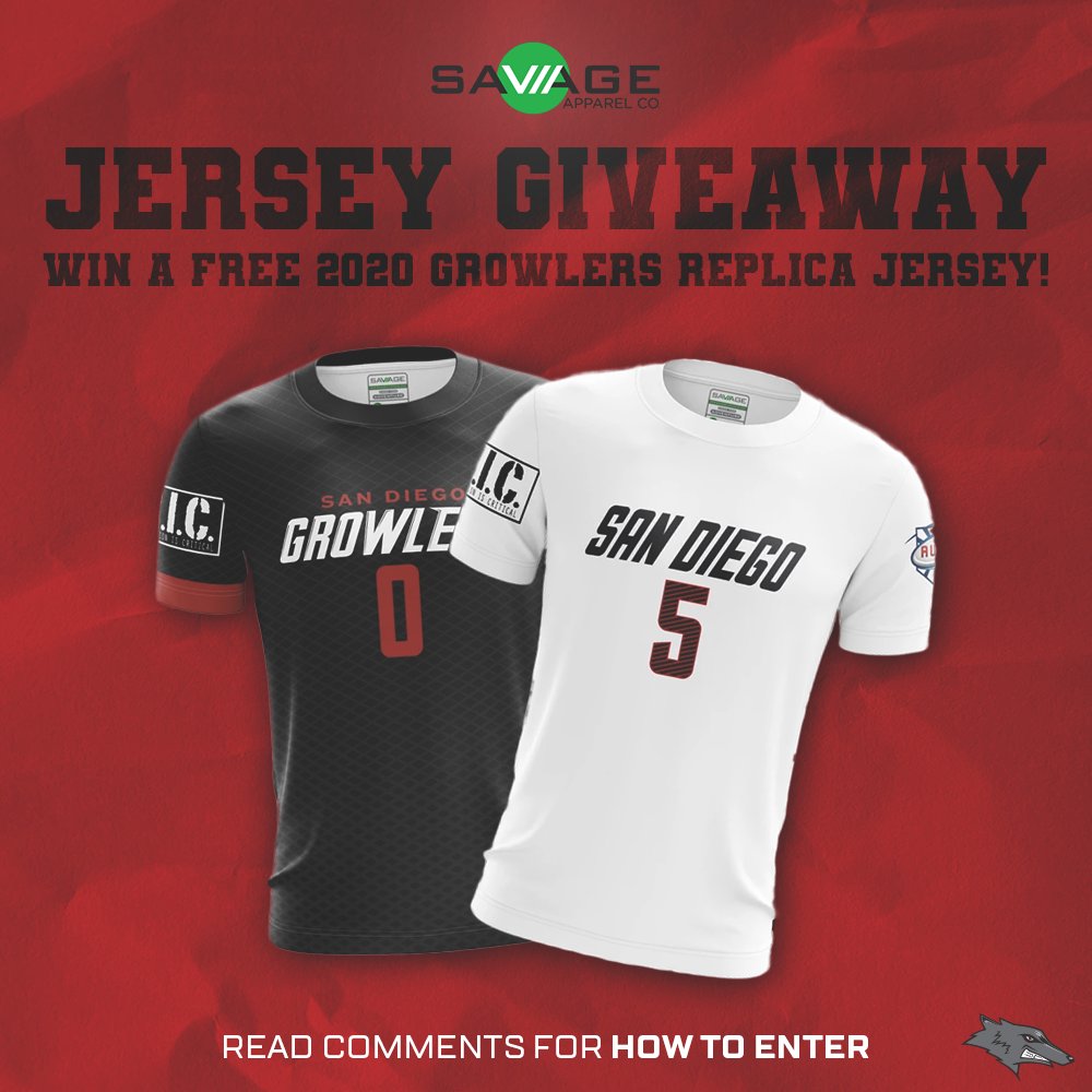 Want to win a Free Growler Jersey! We are doing a giveaway with <a href="/SAVAGEultimate/">Ultimate_Savage</a> on Instagram and Facebook! Head over there and see how to enter! instagram.com/p/B4fO8rAAm5r/ <a href="/theAUDL/">the AUDL</a> #GiveawayAlert #swag #growthepack