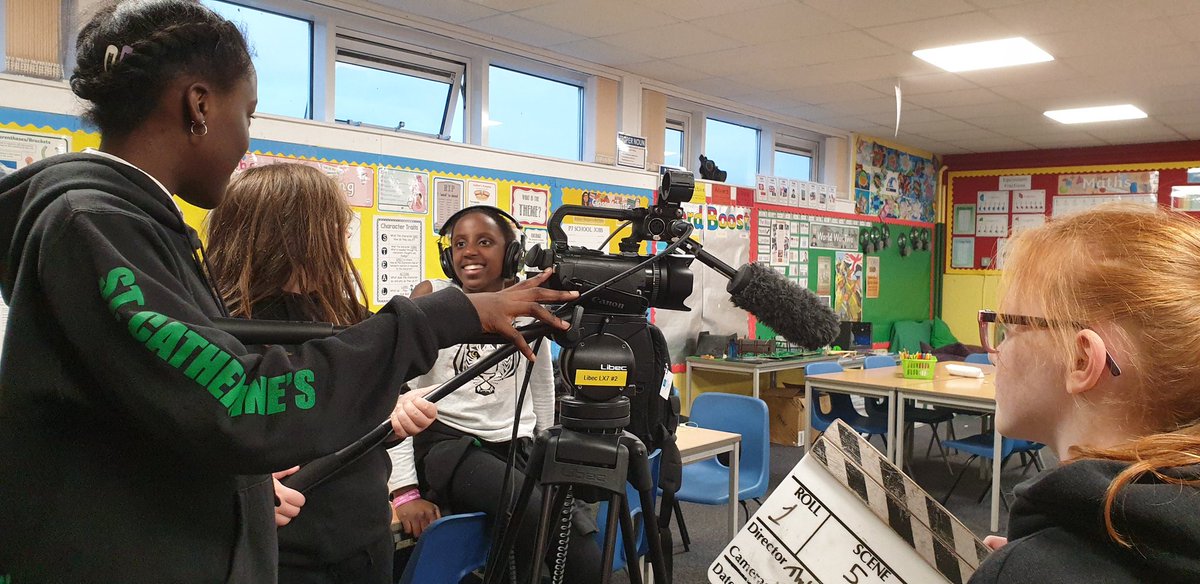 ScreenEdinburgh's tweet photo. Shoot day 2 of "Homework Wars" made by @stcathsedin on our Film Access course. Excellent work team! @CB4Creativity https://t.co/Yt4CV8Pv8Y