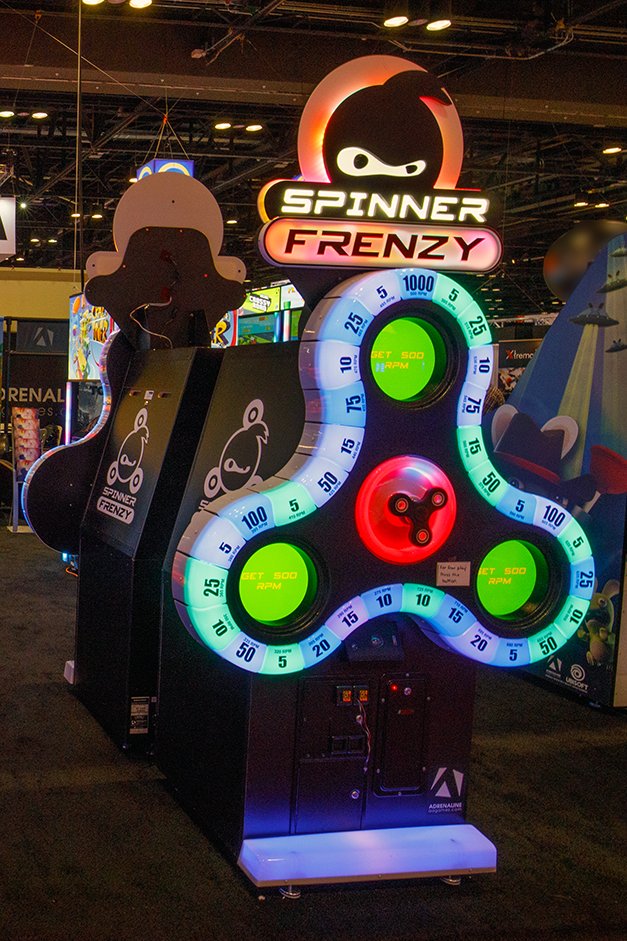 Info_aagames's tweet photo. Get your game on with Spinner Frenzy, an awesome arcade game for sharp players! Reach the bonus and win a ton of tickets! https://t.co/Re7CX9l4Hi