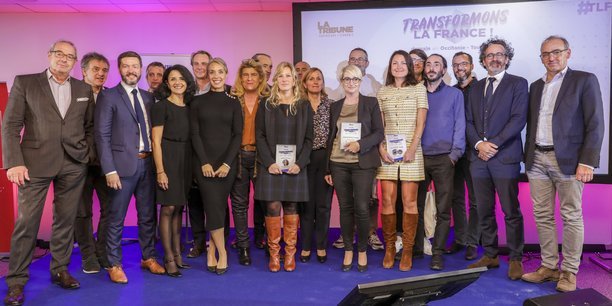 LaTribuneTlse's tweet photo. #innovation #entreprise #économie Qui sont les lauréats de "Transformons la France" à #Toulouse ? https://t.co/eMk1r6mrPt via @LaTribuneTlse https://t.co/JDoArkt7D5