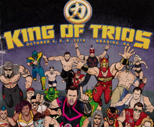 CHIKARApro's tweet photo. Last monthโs #KOT19 in Reading PA offered thrilling matches & exciting appearances from internationally acclaimed stars of the past present & future! Weโre considering a limited run of DVDs to commemorate the weekend IF and ONLY if the CHIKARMY is interested so let us know! https://t.co/cAVkl35Ock