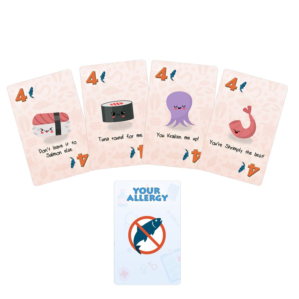 soywhatgame's tweet photo. Beware of allergies 😅🐟
.⁠
https://t.co/DE6I0od4ZB⁠
.⁠
#Kickstarter #soywhatgame #bgg #boardgamegeek #boardgame #boardgamer #boardgames #boardgaming #tabletopgames #brettspiel #boardgamesofinstagram #gamenight #boardgamenight ⁠ https://t.co/FEN3EIb736