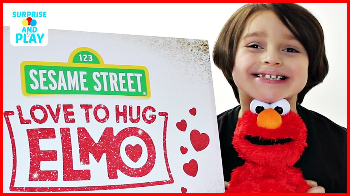 ❤️ The Love to Hug Elmo plush toy is so cute and cuddly and Christian's favorite Sesame Street character. We love Sesame Street toys! 😊

👉 ow.ly/4awr50x2lUg 👈

#LoveToHugElmo #SesameStreet #KidsToys