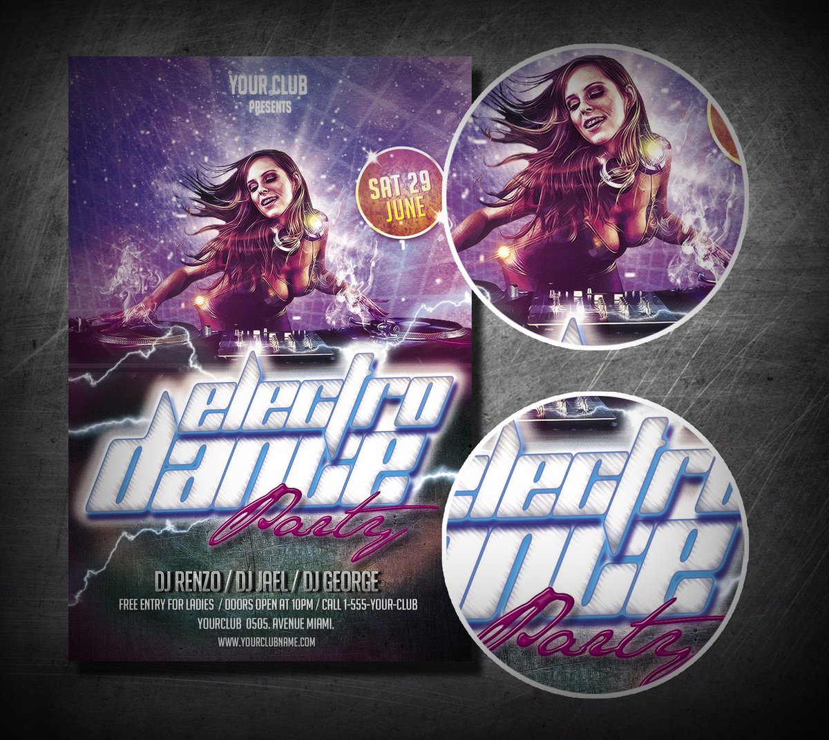 ohmgraphics1111's tweet photo. I want to share the last thing in my #etsy Store: ELECTRO PARTY DANCE Flyer | Summer Festival Flyer | Electro Party Template | Photoshop Template | Instant Download | Electronic Music https://t.co/nvUJ8L33Ya #papeleria #flyerparty #flyerevent #flyertemplate #dance #DJ https://t.co/x3k6VTy0wQ
