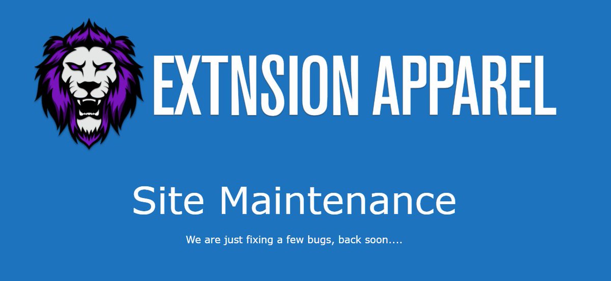enixclothing's tweet photo. Our site is currently being updated and some bugs fixed, we will be back soon.
#Extnsion | #ExtnsionApparel https://t.co/9XTho56BwO