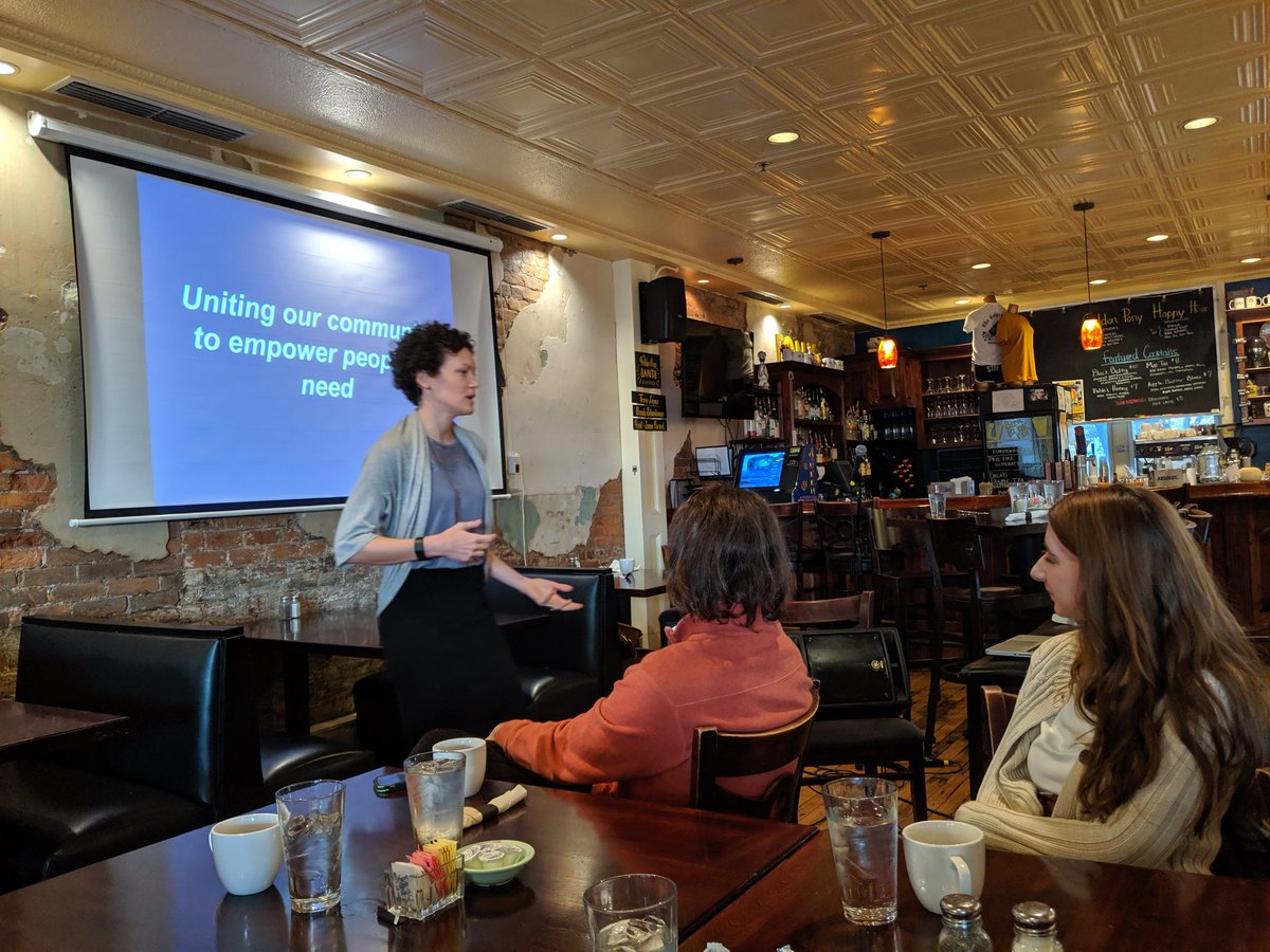 VoteTRea's tweet photo. Big TY to @IAmLauraToni for sharing the history, vision and impact of @UnitedWayHR with @Rotary this morning as well as reminder of #ALICE &amp; how we can help!! #Empowerment #RockRotary #WeHaveBacon #Bacon https://t.co/9rs14LSAgs