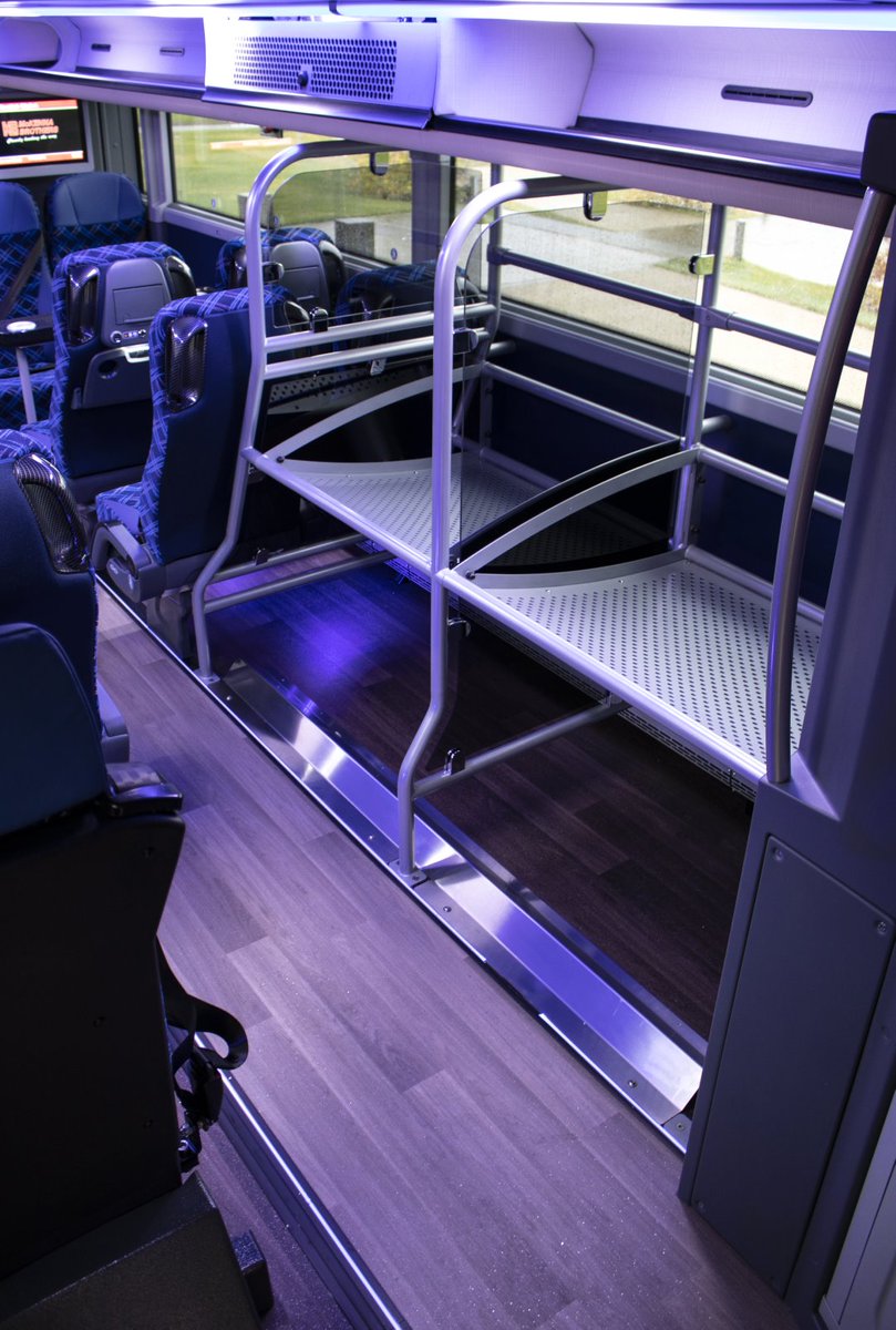 ADLbus's tweet photo. Five Plaxton Panorama double deck coaches have joined @westcoastbuses for the @ScotCitylink AIR service from Glasgow to @EDI_Airport. With a highly specified interior that has been adapted to the needs of airport travellers, they will set new standards: https://t.co/9MykJAqQ9v https://t.co/Hvdm1QpS9R