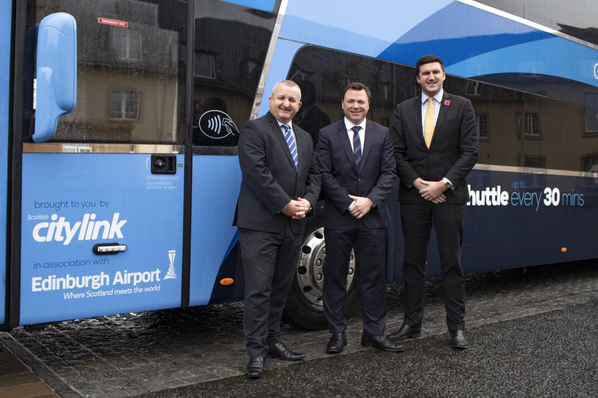 ADLbus's tweet photo. Five Plaxton Panorama double deck coaches have joined @westcoastbuses for the @ScotCitylink AIR service from Glasgow to @EDI_Airport. With a highly specified interior that has been adapted to the needs of airport travellers, they will set new standards: https://t.co/9MykJAqQ9v https://t.co/Hvdm1QpS9R