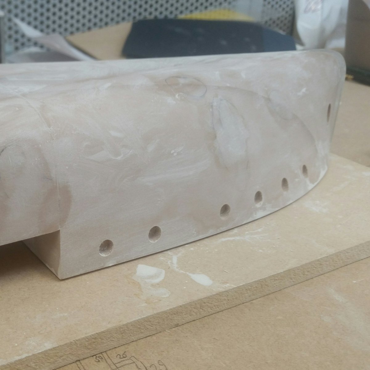 Jonathan_Hoyle's tweet photo. #techniciansPOV it's busy at @aubmodelmaking today. Level 6 are busy with their current project and level 5 have a great styrene workshop today, building scaled up tools for a big Swiss Army Knife. https://t.co/wUCi3OoVZg