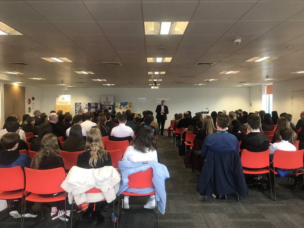 MissLMacDonald's tweet photo. We’re ready for round two! Tony from @StBenedictsPS talking to our young people across secondary schools at our Pupil DLOL event #DIMPYL @RMSadlerCGI @CGI_UKNEWS https://t.co/RPqiMwBqj7