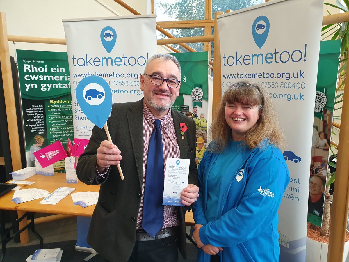 TakeMeTooPembs's tweet photo. @PLANED_Pembs and @Pembrokeshire's Cris Tomos stopped by to catch up with Emma on the latest #TakeMeToo! news.
#ShareTheJourney #RhannwchYDaith https://t.co/5X1rXNT65F